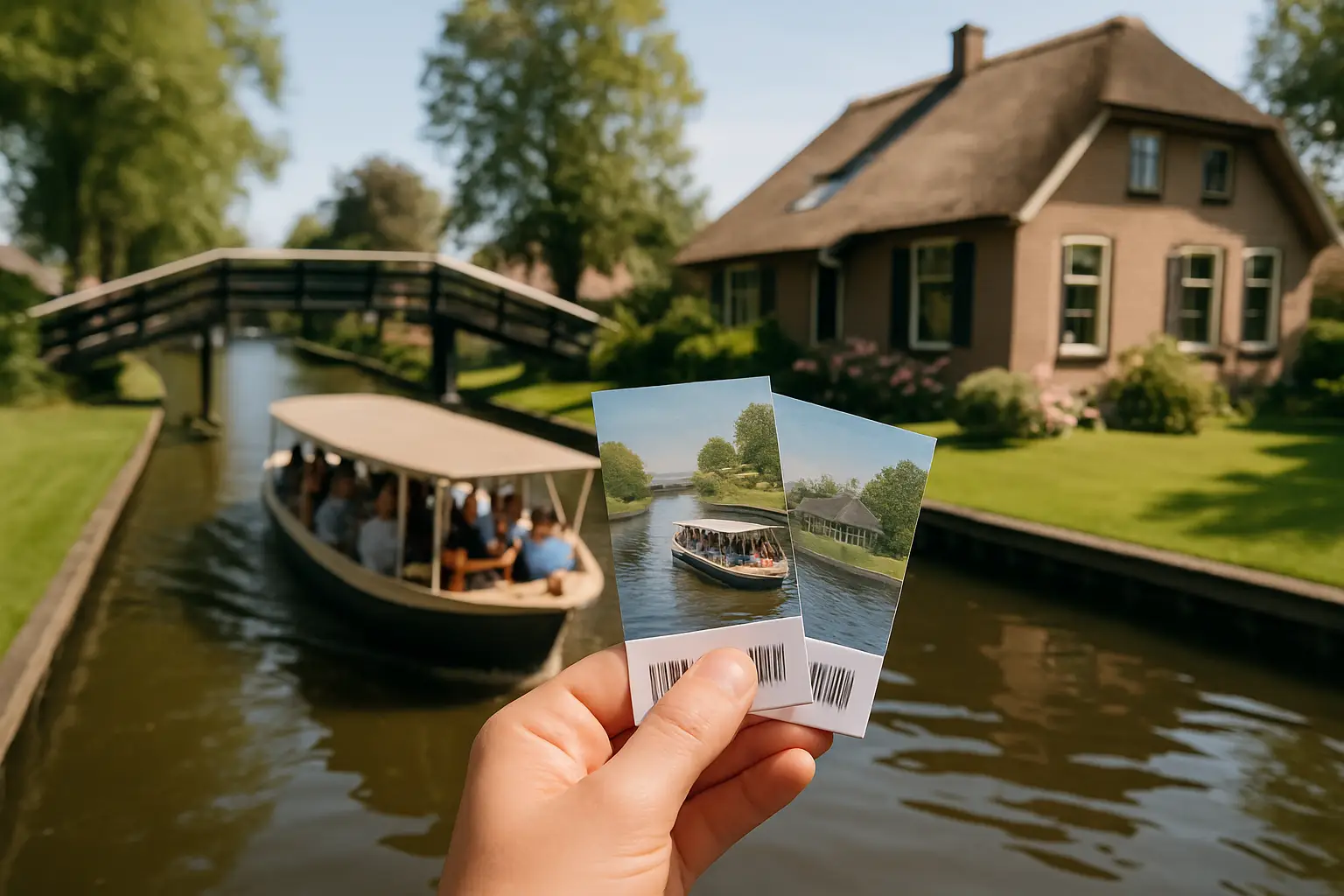 Giethoorn tekne turu biletleri nasıl alınır?