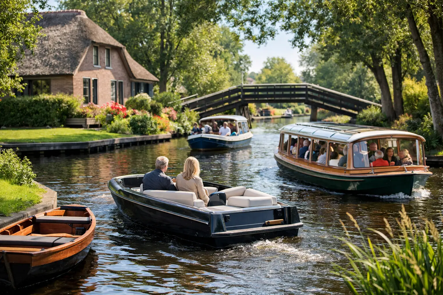 Guide to Giethoorn Canal Boat Options