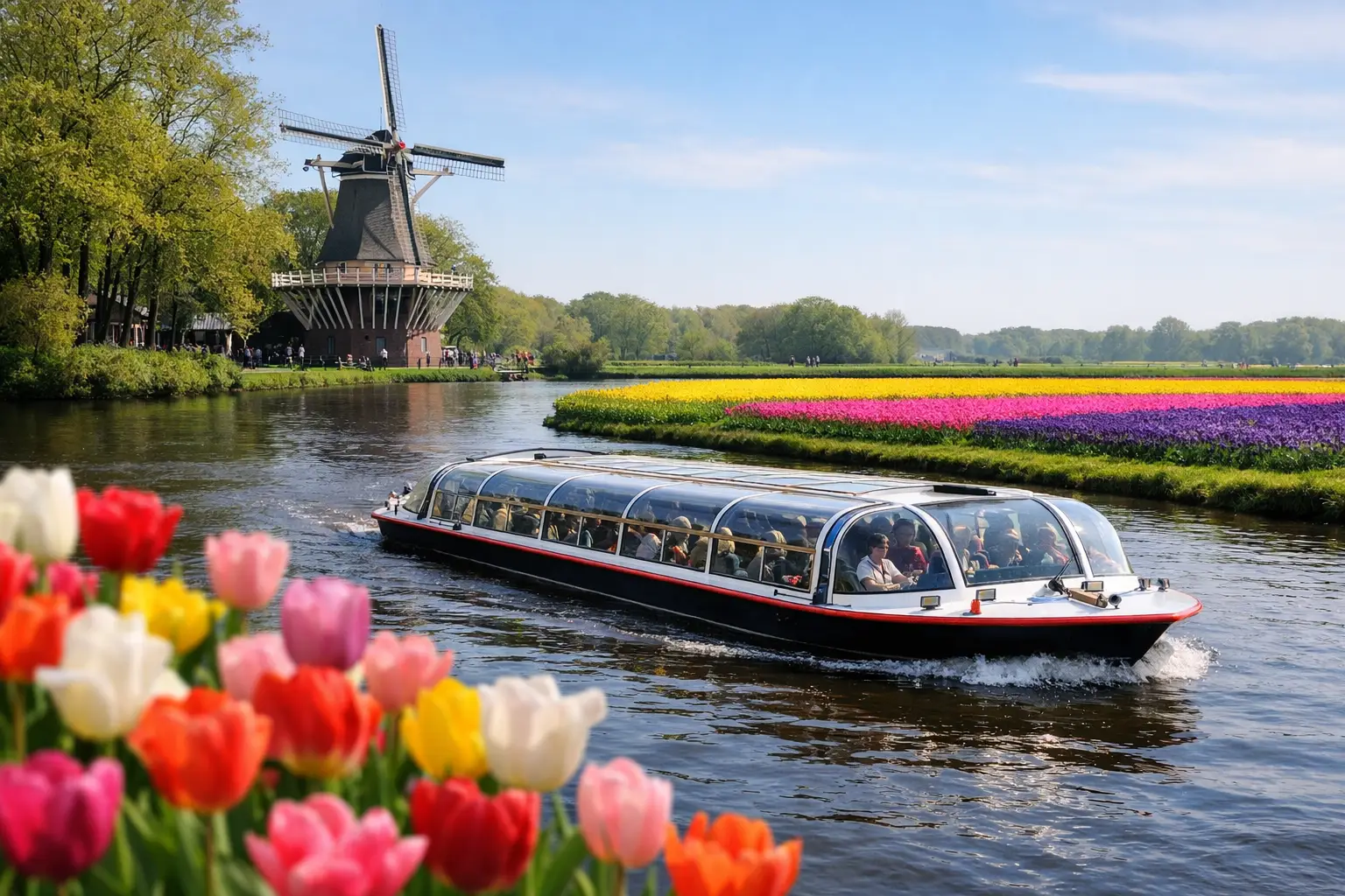 Is a Keukenhof Canal Cruise Combo Worth It?