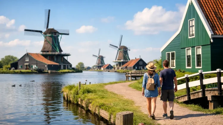 Is Zaanse Schans Free to Enter? Yes - Mostly
