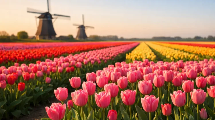 When Do Tulip Fields Bloom in Netherlands?