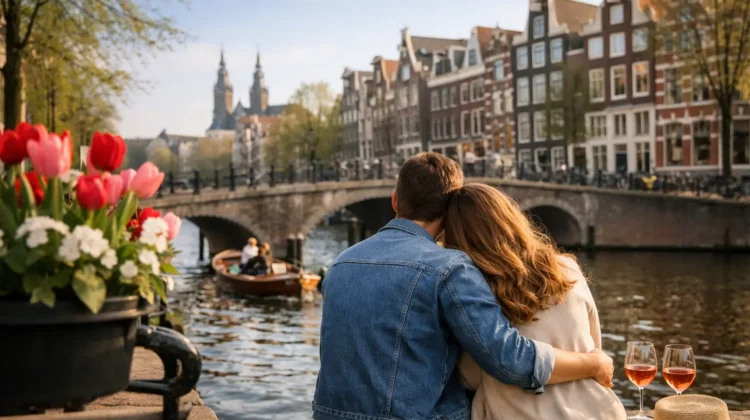 Romantic Amsterdam Day Trip Example for Couples