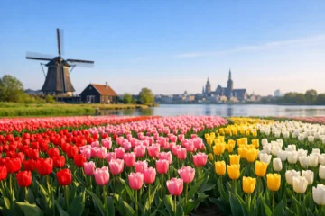 7 Best Tulip Gardens Near Amsterdam