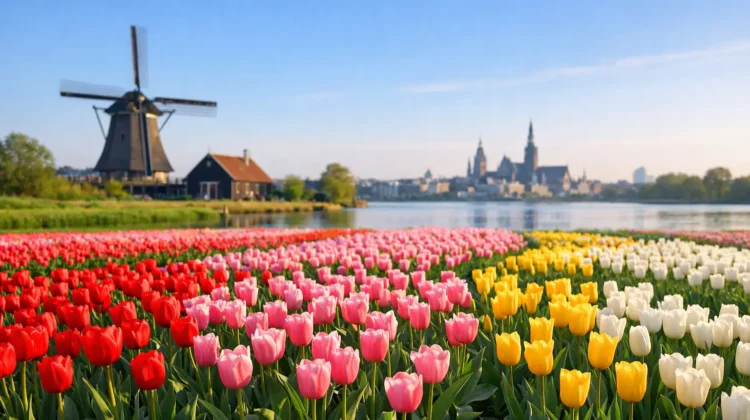 7 Best Tulip Gardens Near Amsterdam