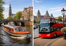 Canal Cruise or Bus Tour in Amsterdam?