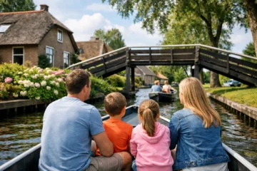 Family Giethoorn Trip Example From Amsterdam