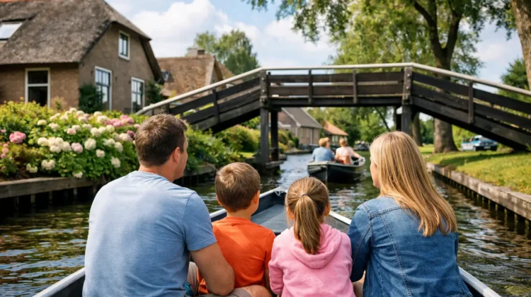Family Giethoorn Trip Example From Amsterdam