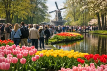 Keukenhof Crowd Levels by Weekday and Time